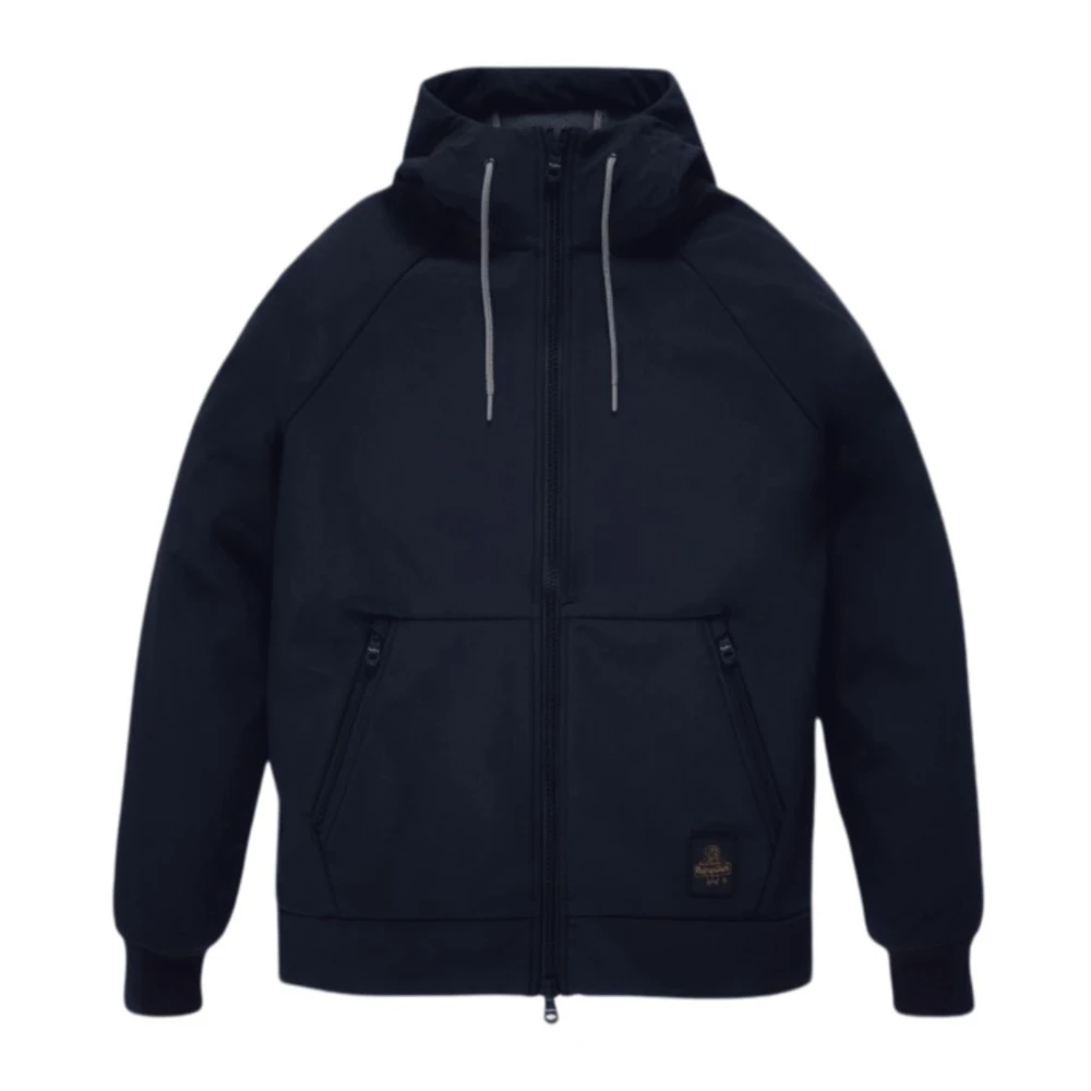 RefrigiWear Blauwe Speed Jacket met Voorlogo Blue Heren