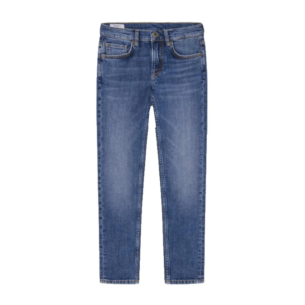 Pepe Jeans Boys Blue Modern Tapered Jeans For Kids