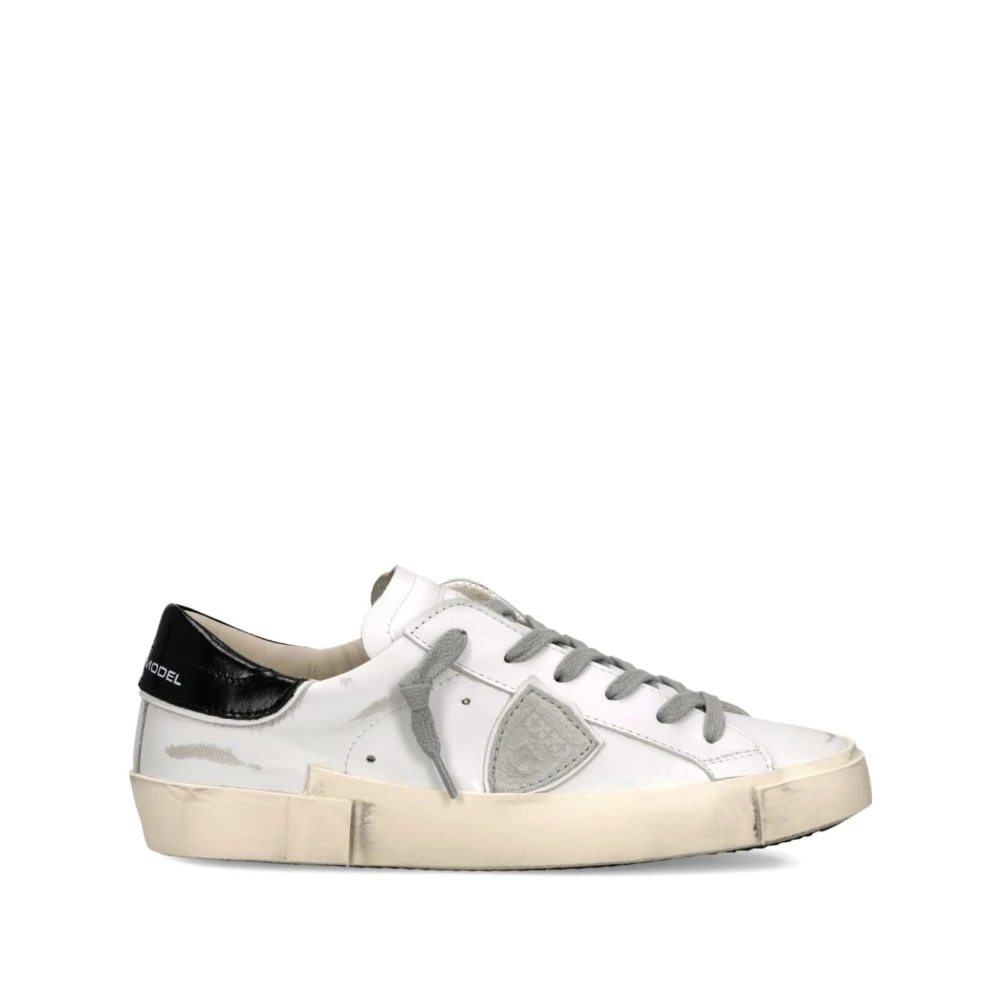 Philippe Model Platte schoenen Heren Schoenen Wit
