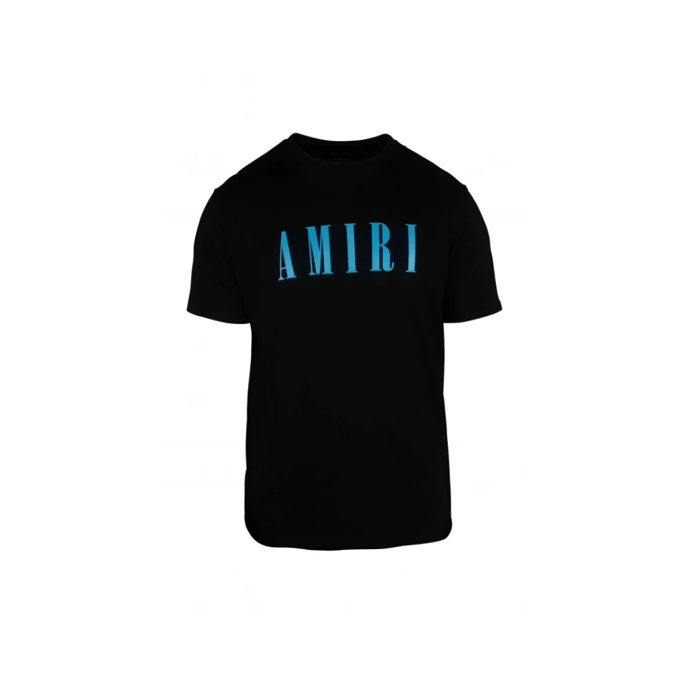 Amiri Zwarte Core Logo T-shirt Black Heren