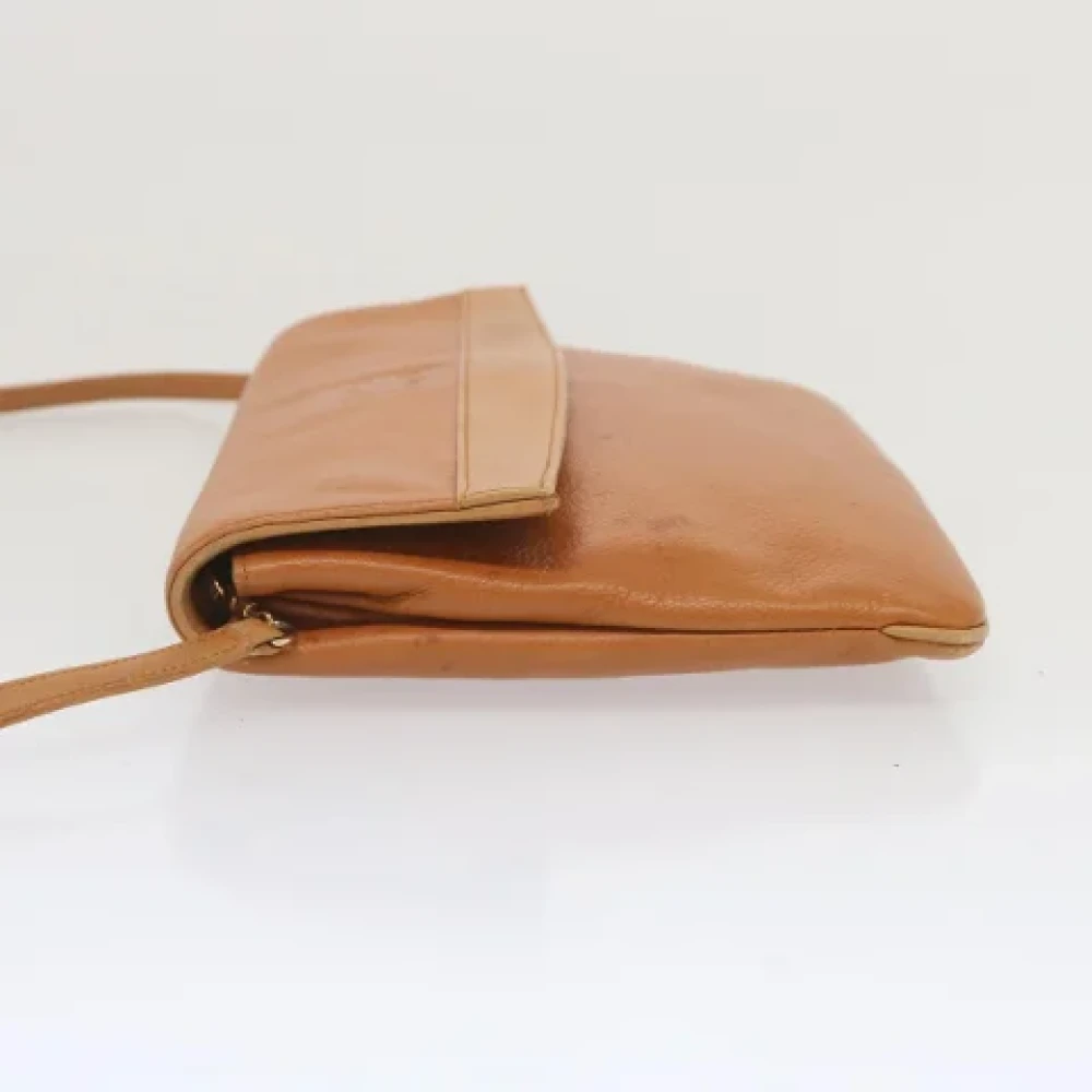 Givenchy Pre-owned Leather shoulder-bags Brown Dames