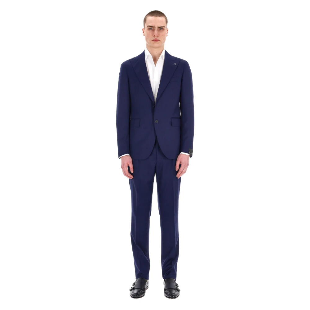 Suits > Suit Sets > Single Breasted Suits - - Tagliatore - Modalova