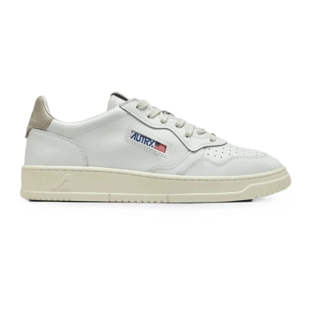 Autry White Sneakers, Male, 13 Uk, Medalist Low
