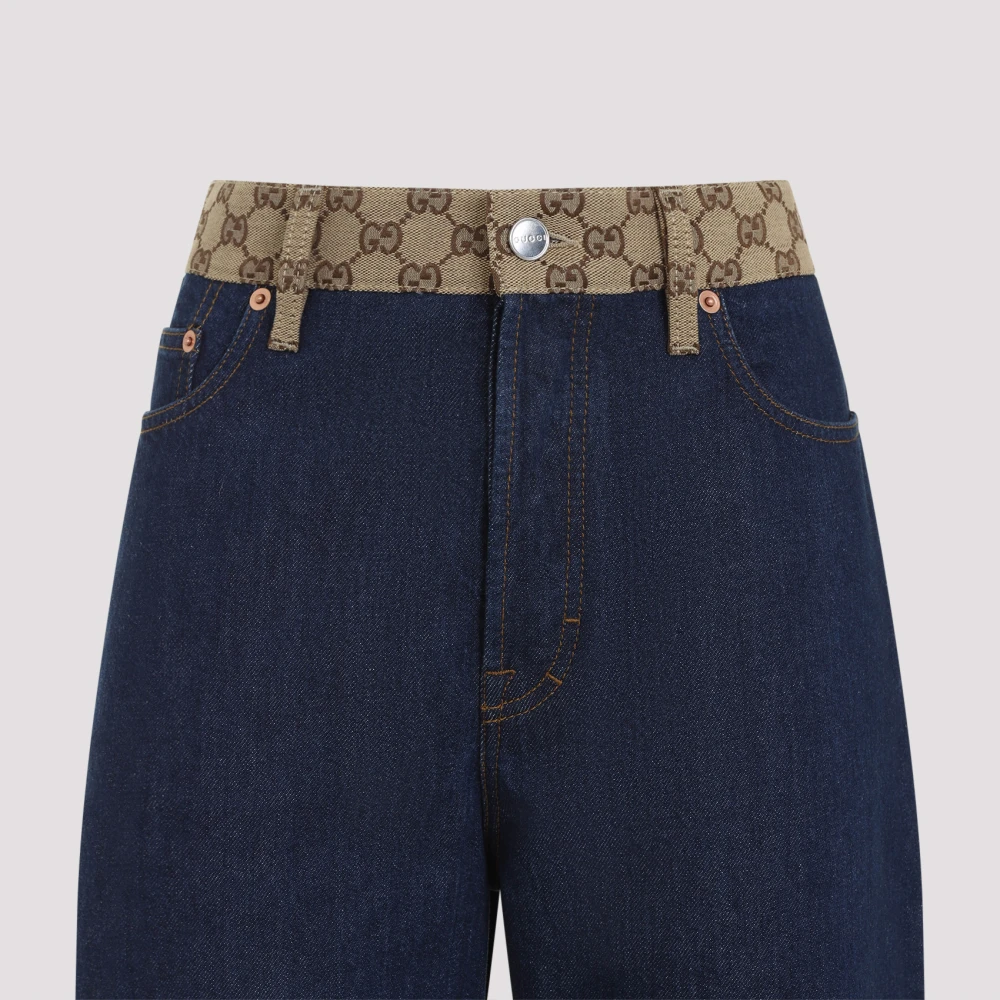 Gucci Blauwe Jeans voor Vrouwen Blue Dames
