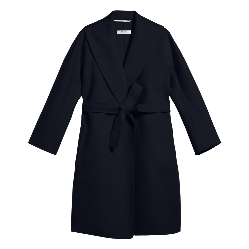 Max Mara Blauwe Nacht Messi Stijlvolle Jurk Blue Dames