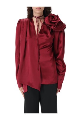 red-silk-button-up-shirt