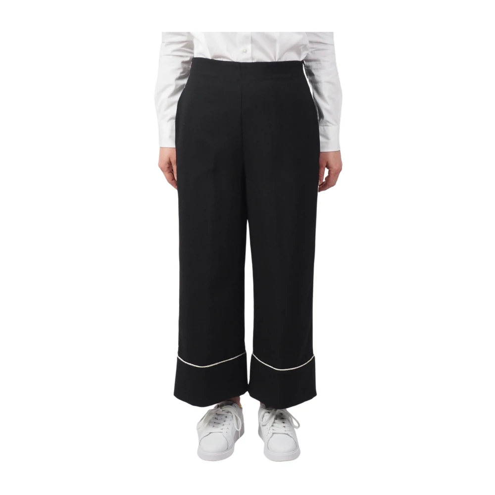 Trousers > Wide Trousers - - Alessia Santi - Modalova