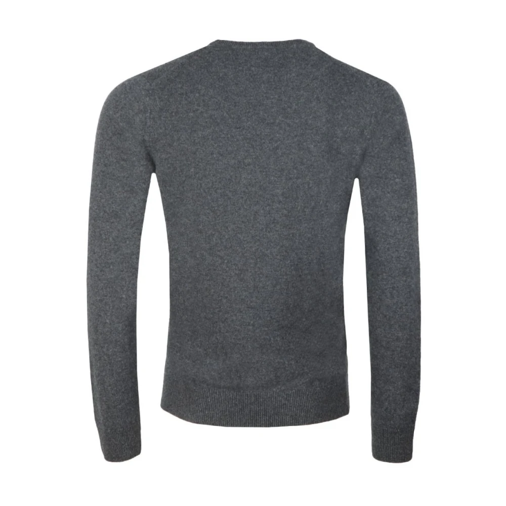 Lacoste Wollen Pullover Regular Fit Ronde Hals Gray Heren