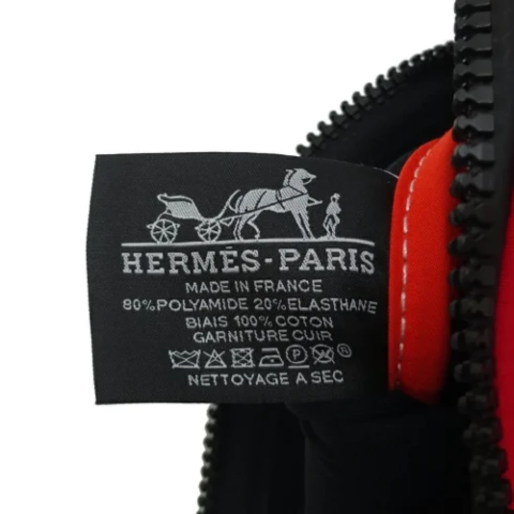 Hermès Vintage Pre-owned Cotton pouches Red Dames
