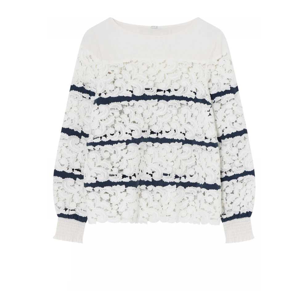 Gustav Lace Blouse Multicolor Dames