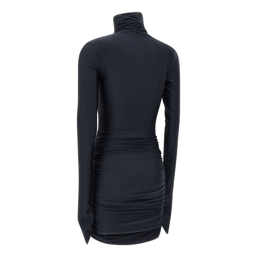 Andamane Zwarte Oleandra Mini Jurk Black Dames
