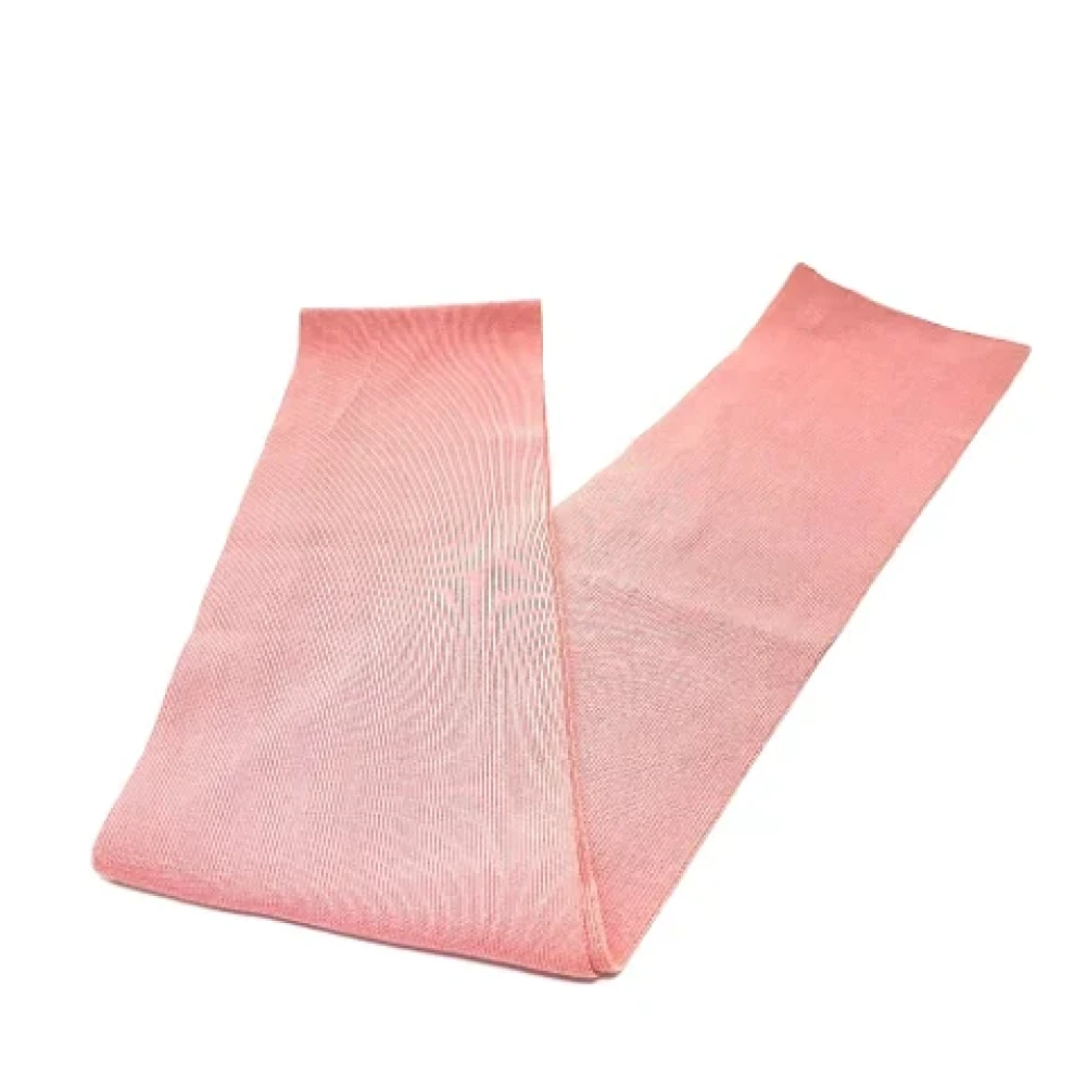 Chanel Vintage Pre-owned Cotton scarves Pink Dames