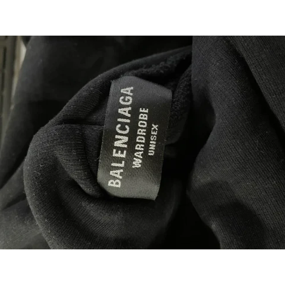 Balenciaga Vintage Pre-owned Cotton tops Black Heren