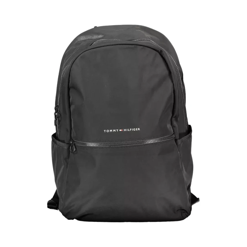 Tommy Hilfiger Men's Black Polyester Backpack