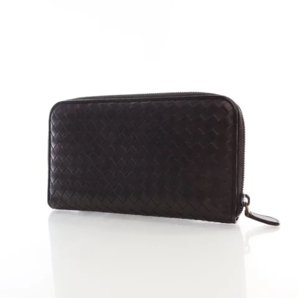 Bottega Veneta Vintage Pre-owned Leather wallets Brown Dames