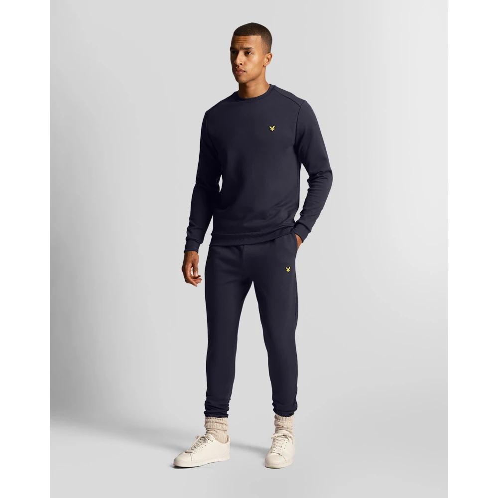 Lyle & Scott Fly Fleece Trackies Blue Heren