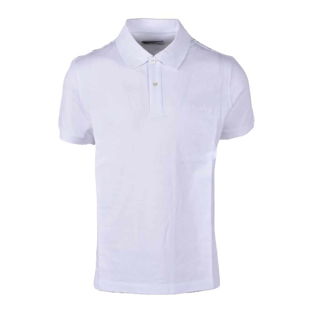 Bikkembergs Katoen Elastaan T-shirt White Heren
