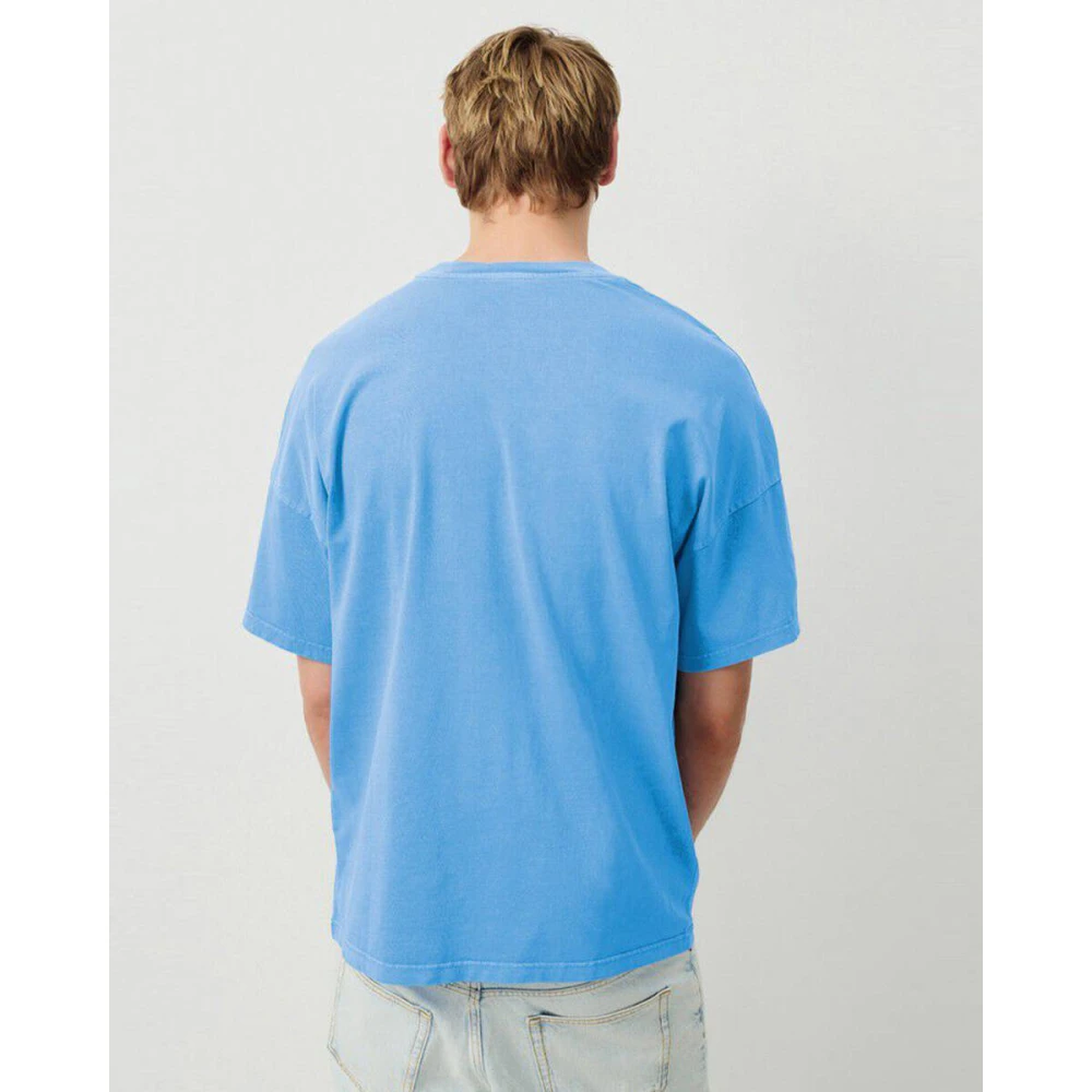 American vintage Korte mouw Fizvalley T-shirt Blue Heren
