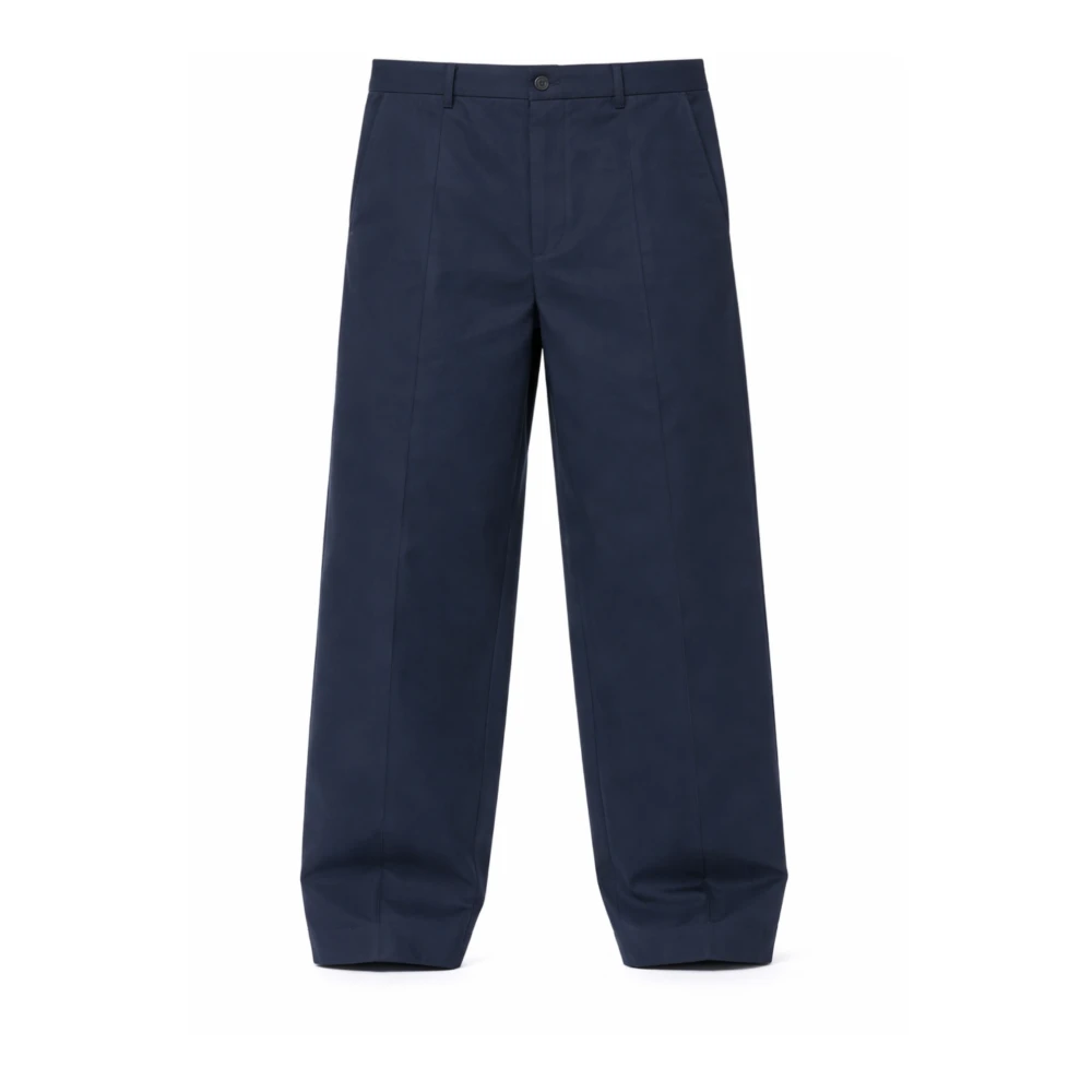 Nine In The Morning Men's Blue Wide Trousers, L, Meteorite Wide Trousers