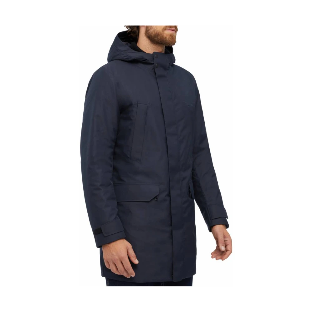 Geox Winterjas Blijf Warm Stijlvol Blue Heren