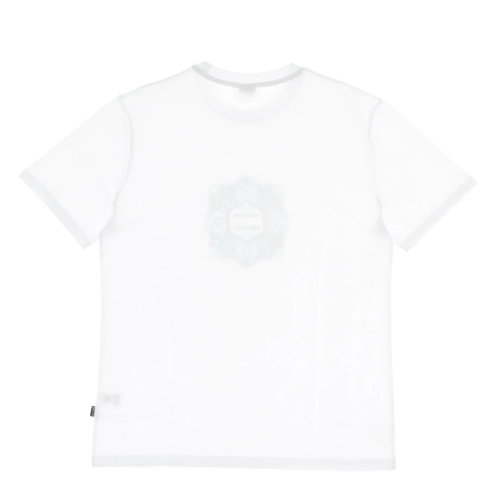 Dolly Noire Heren Logo Maioliche Tee Wit Blauw White Heren