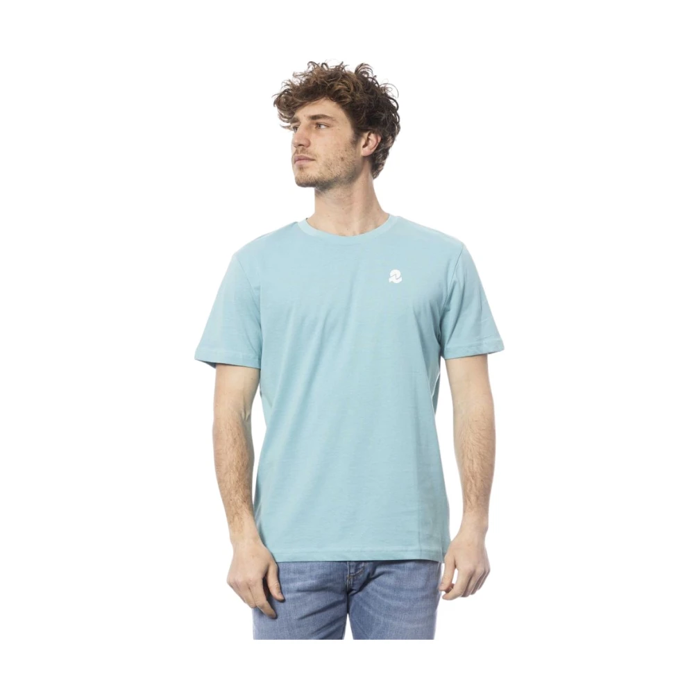 Invicta Light Blue Cotton Men T-Shirt - XXL - Image 2