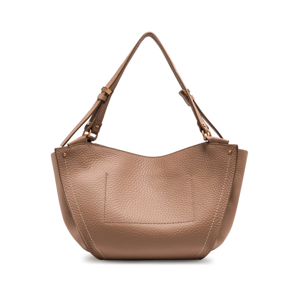 Gianni Chiarini Women's Brown Shoulder Bags, One Size, Bloom Shoulder Bag