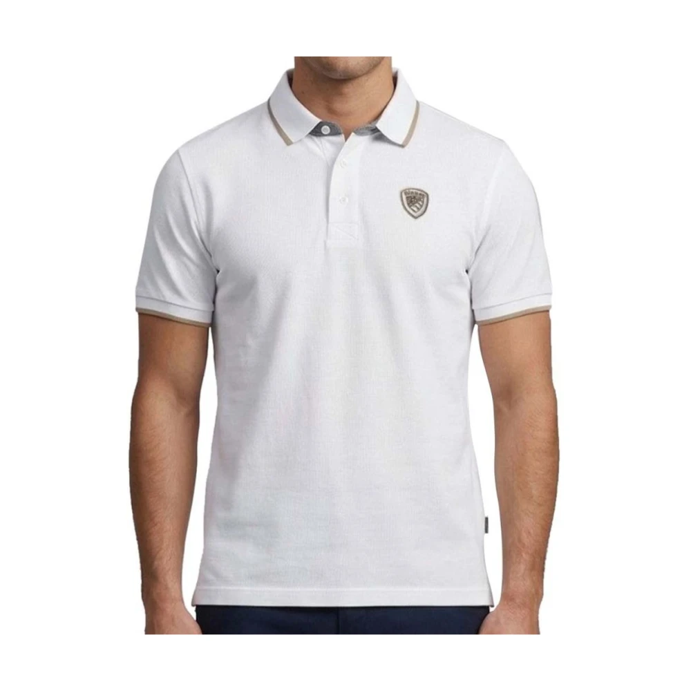 Blauer Uomo Bianco Top, M, New,