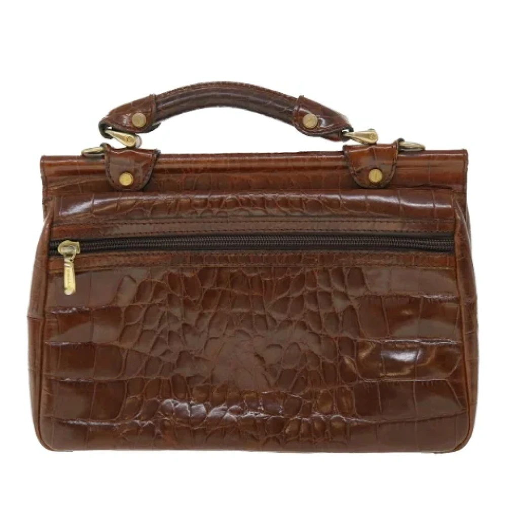 Bally Pre-owned Leather shoulder-bags Brown Dames