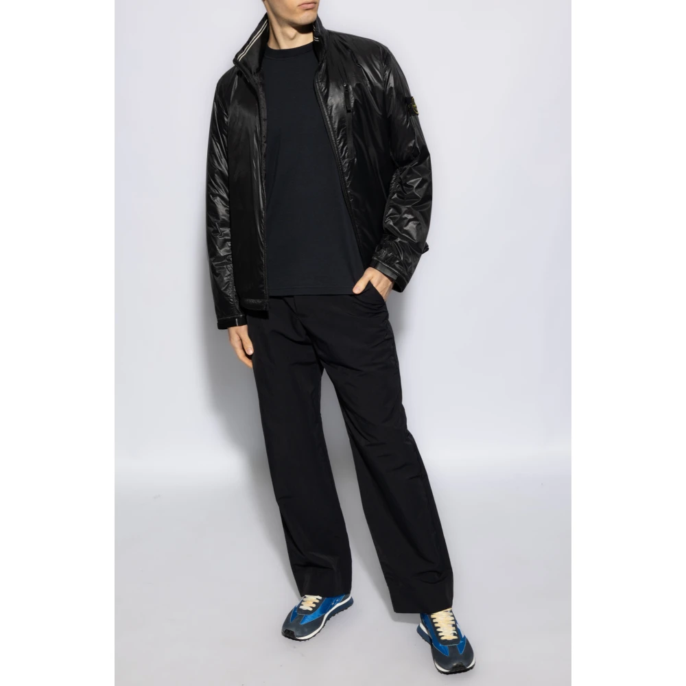 Stone Island Winddichte jas van Black Heren