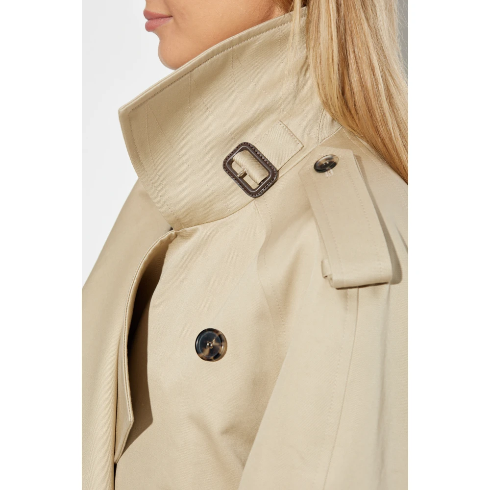 Courrèges Dubbelrijige trenchcoat Beige Dames