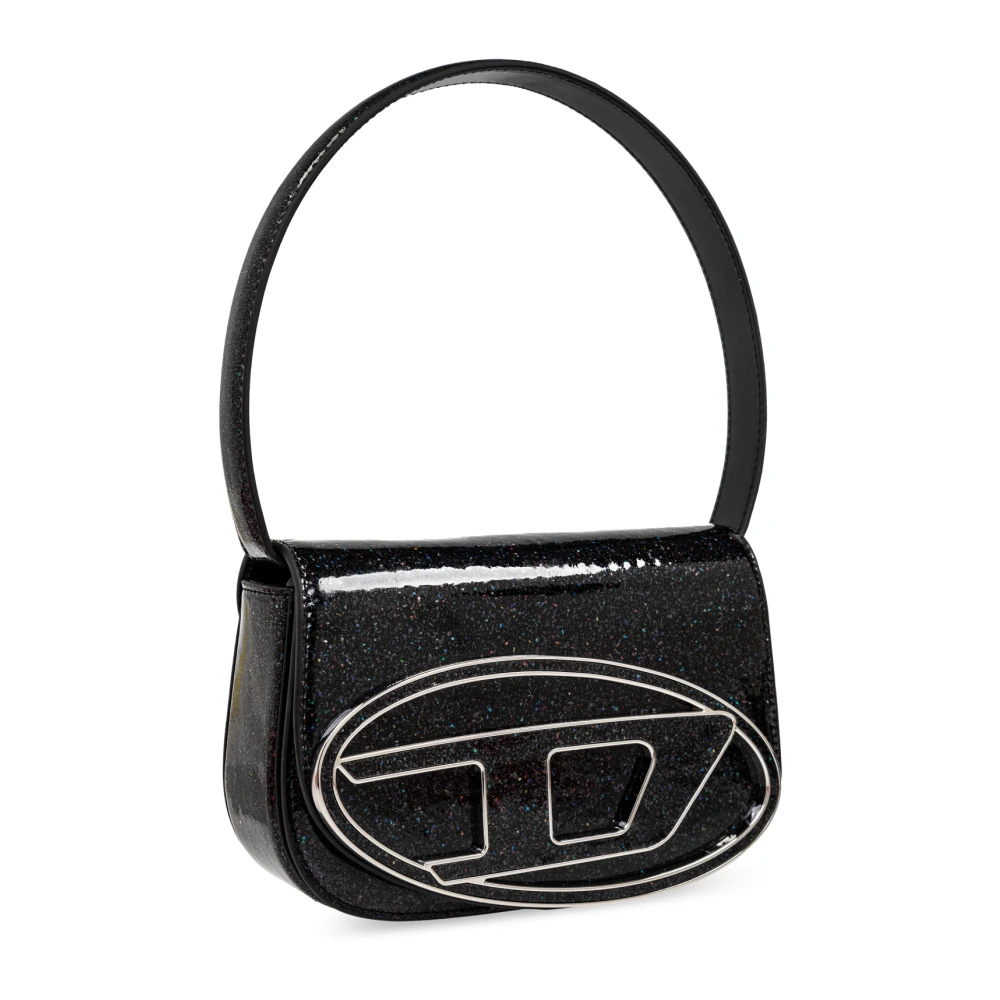 Diesel Glitter Schoudertas '1Dr' Black Dames