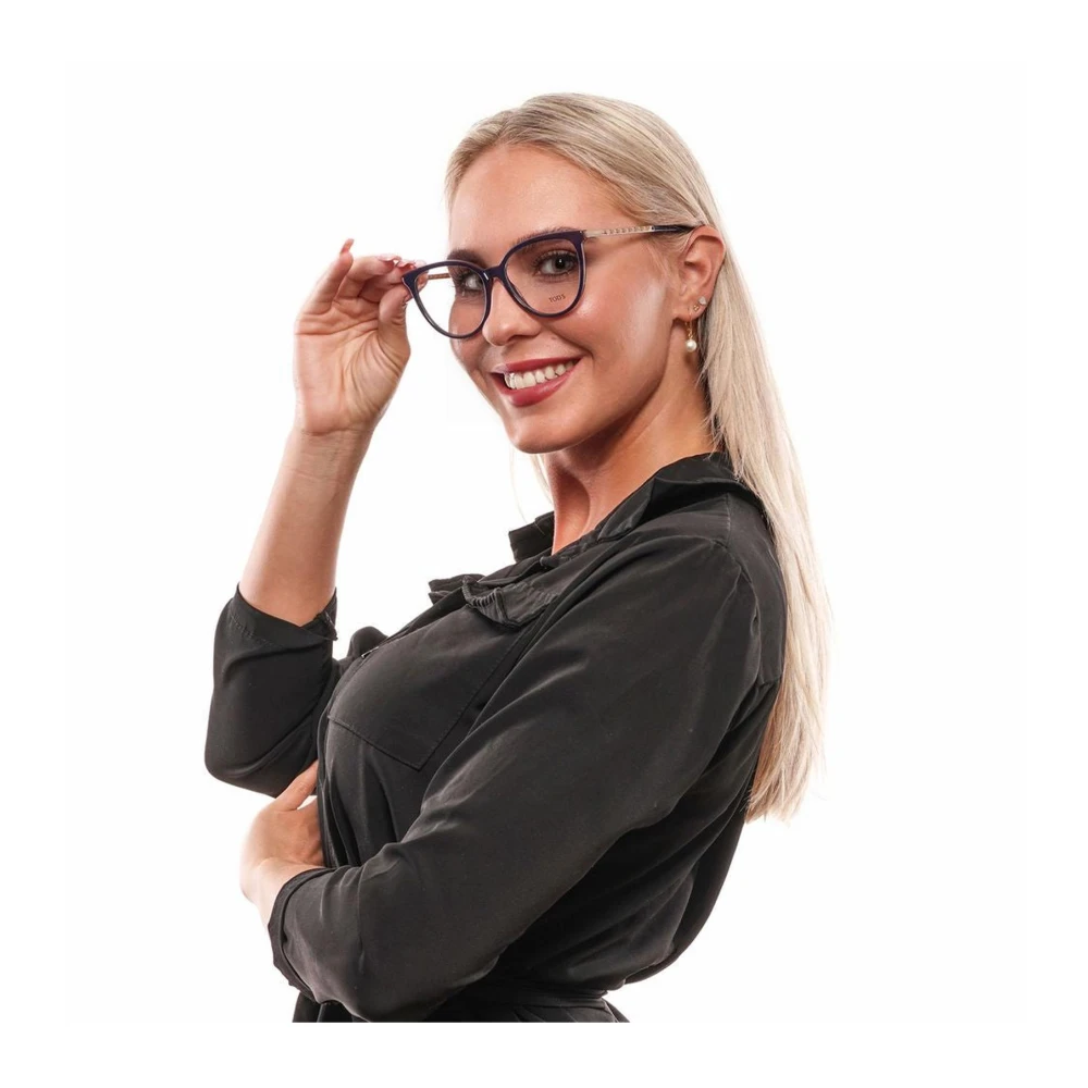 TOD'S Blauwe CatEye Optische Frames voor Vrouwen Blue Dames