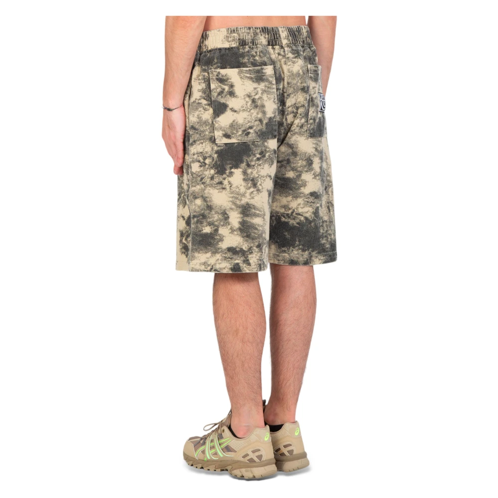 Pleasures Zwarte Cyclone Shorts Green Heren