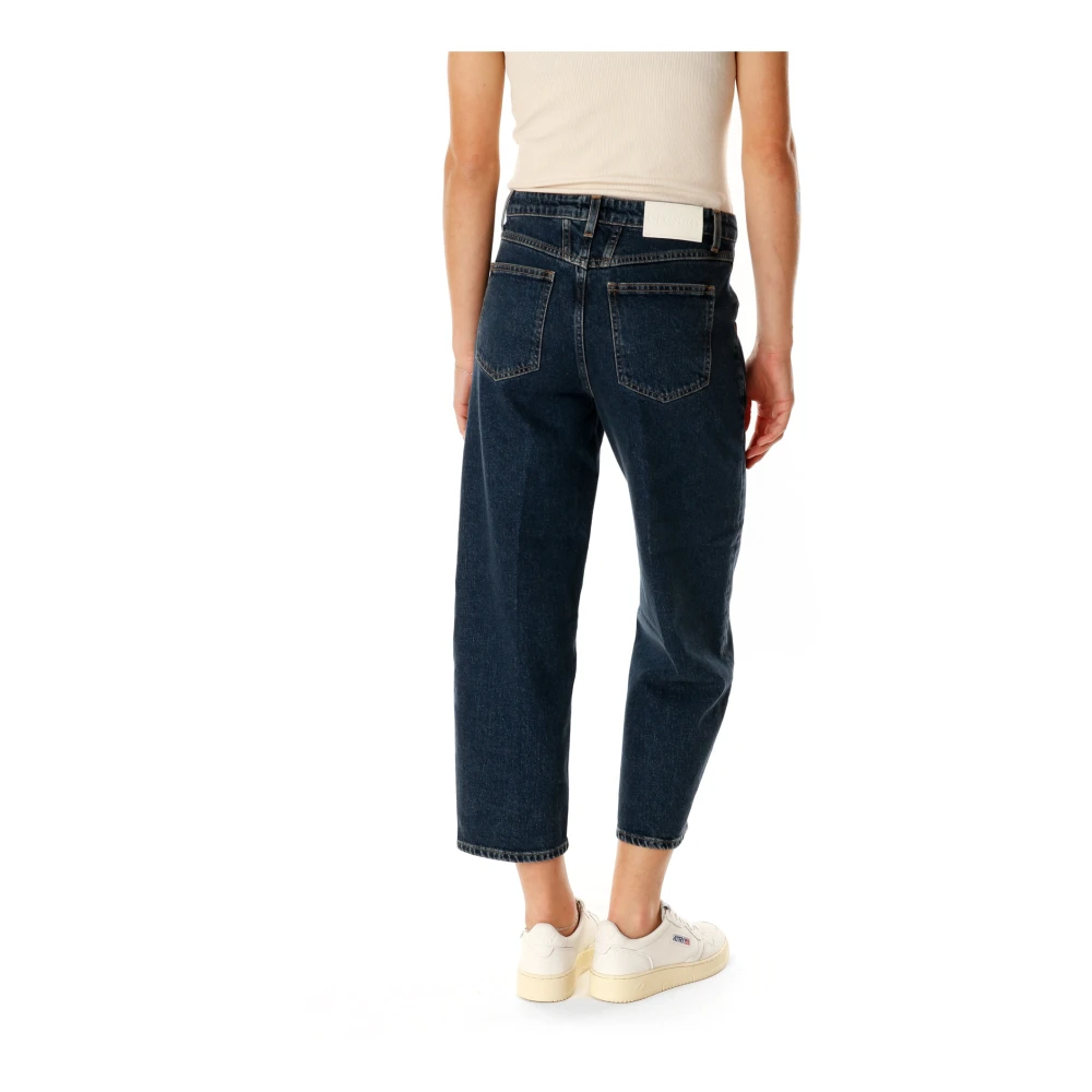 closed High Rise Relaxed Fit Jeans Blue Dames