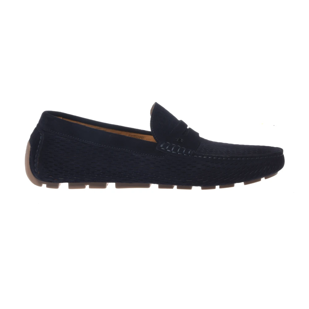 Baldinini Blue Pilota Loafer - Male - Loafers - 11 Uk - Shoes