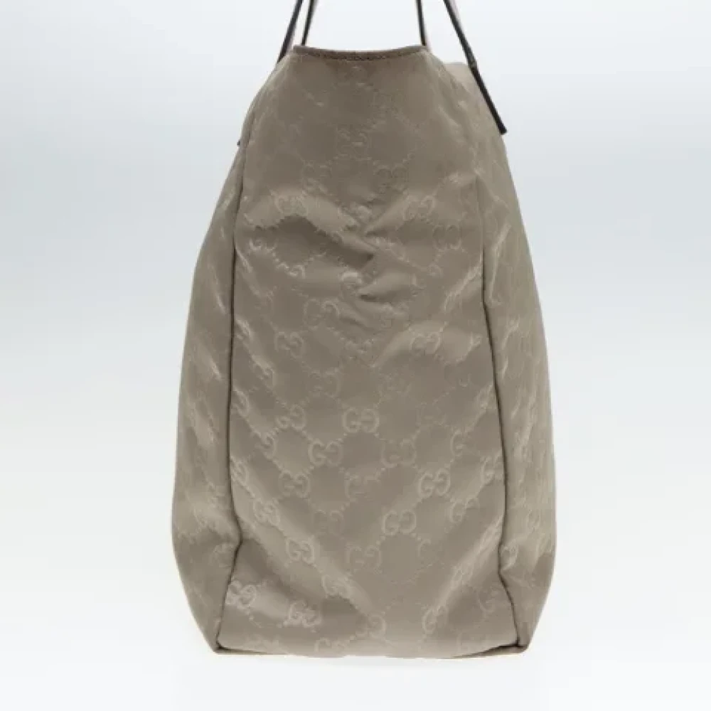 Gucci Vintage Pre-owned Nylon gucci-bags Gray Dames