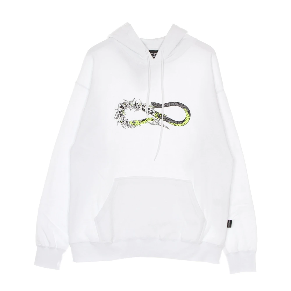 Propaganda Witte Slang Hoodie Heren Stijlvolle Hoodie White Heren