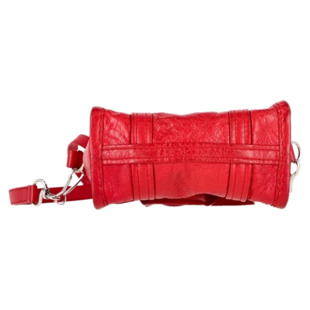 Balenciaga Vintage Pre-owned Leather balenciaga-bags Red Dames