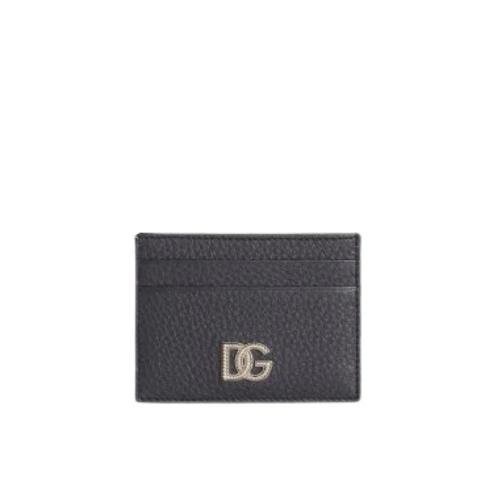 Dolce & Gabbana Portacarte Card Holder - Male - Wallets & Cardholders - Black - One Size - Accessories - Image 3