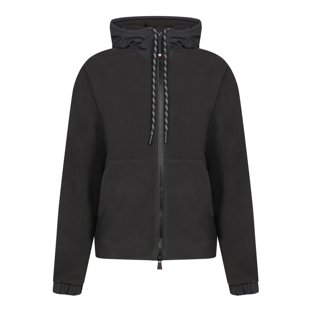 Moncler Zwarte jas voor mannen Aw24 Black Heren