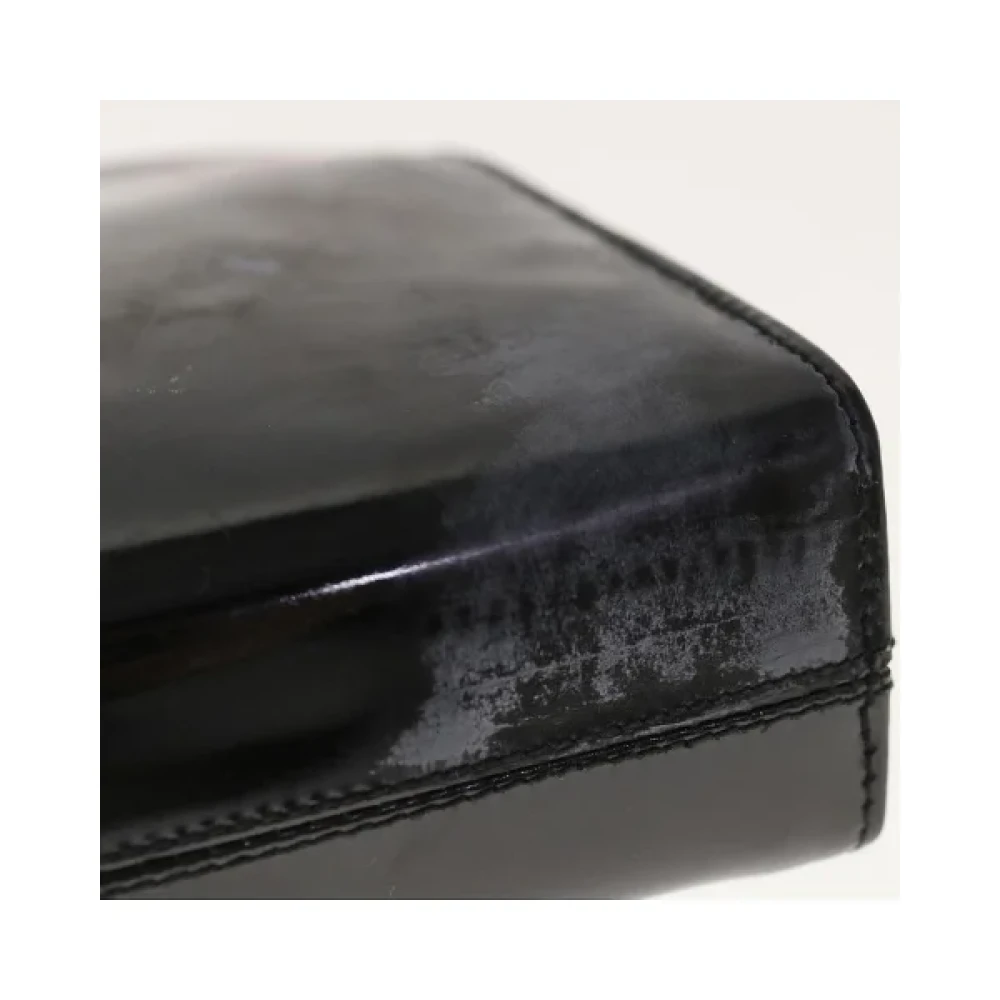 Salvatore Ferragamo Pre-owned Leather shoulder-bags Black Dames