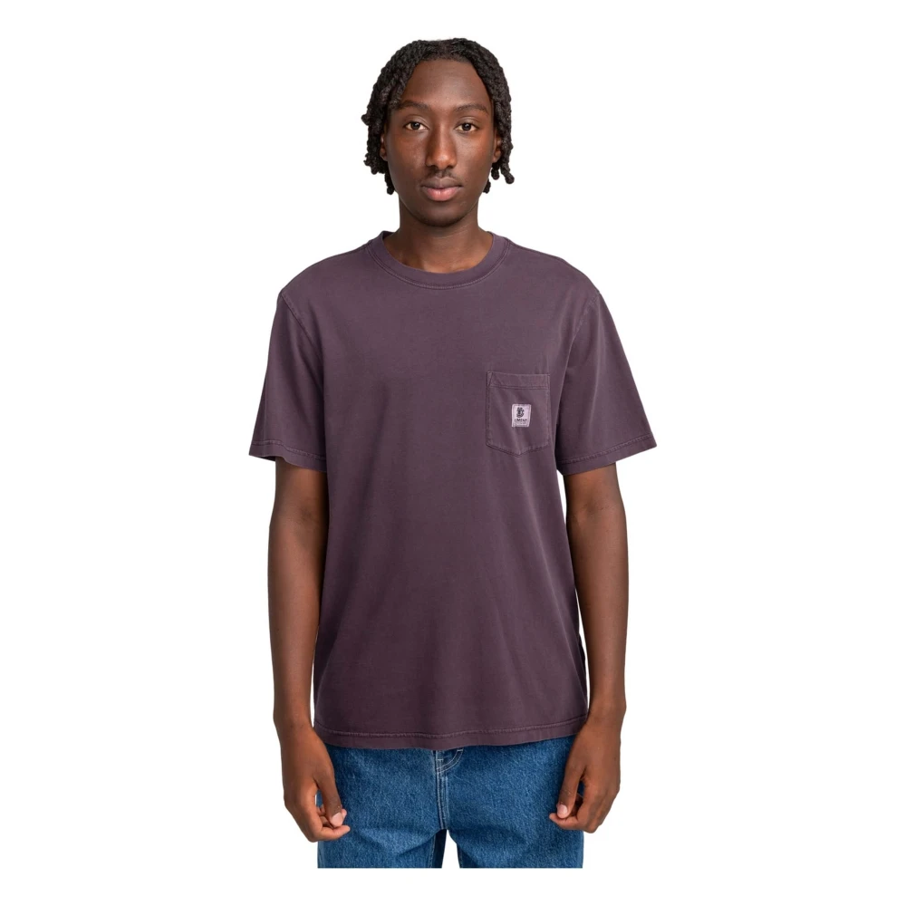 Element Basis Zak T-shirt Purple Heren