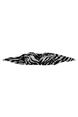 Zebra Bandeau Bikini Top