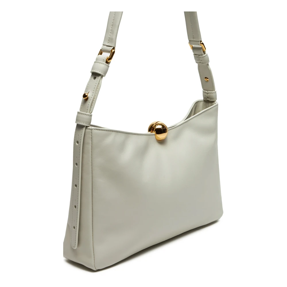Furla Zachte Sfera Wit Leren Tas White Dames