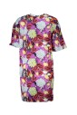 robe-courte-a-motif-avec-logo
