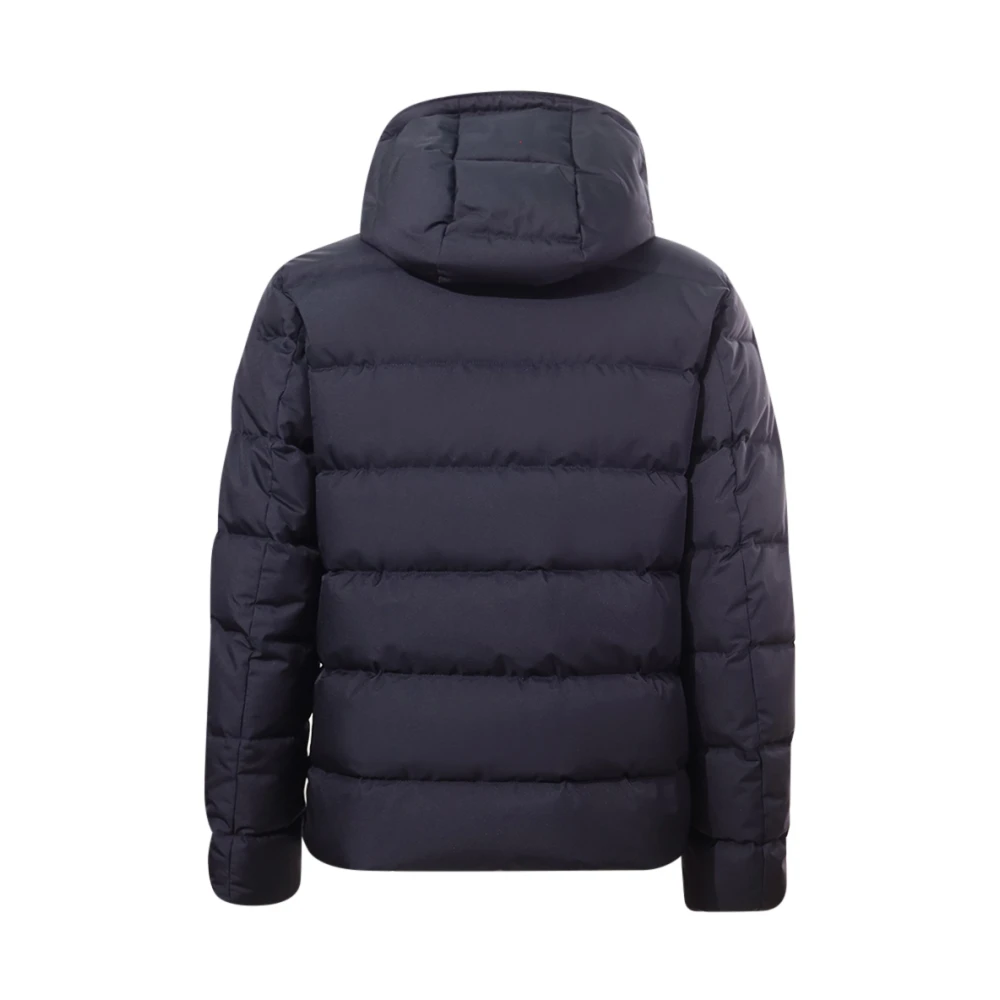 Fay Blauwe Hoodie met Ritssluiting Blue Heren