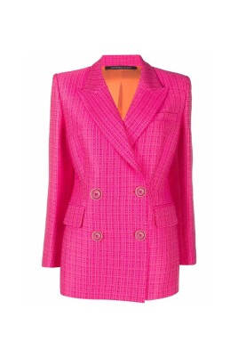 fuschia-pink-jacquard-blazer