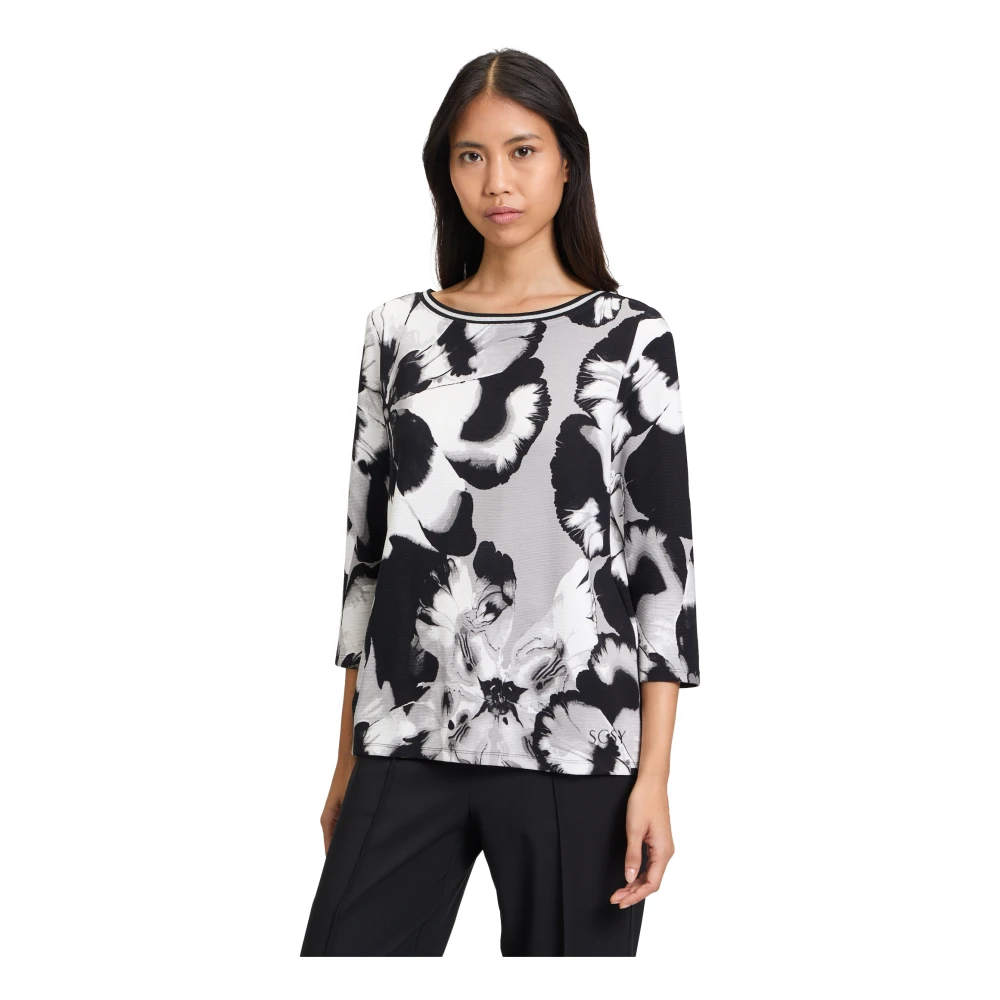 Betty Barclay Bloemenprint Sweatshirt Multicolor Dames