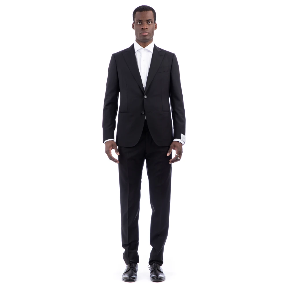 Suits > Suit Sets > Single Breasted Suits - - Caruso - Modalova